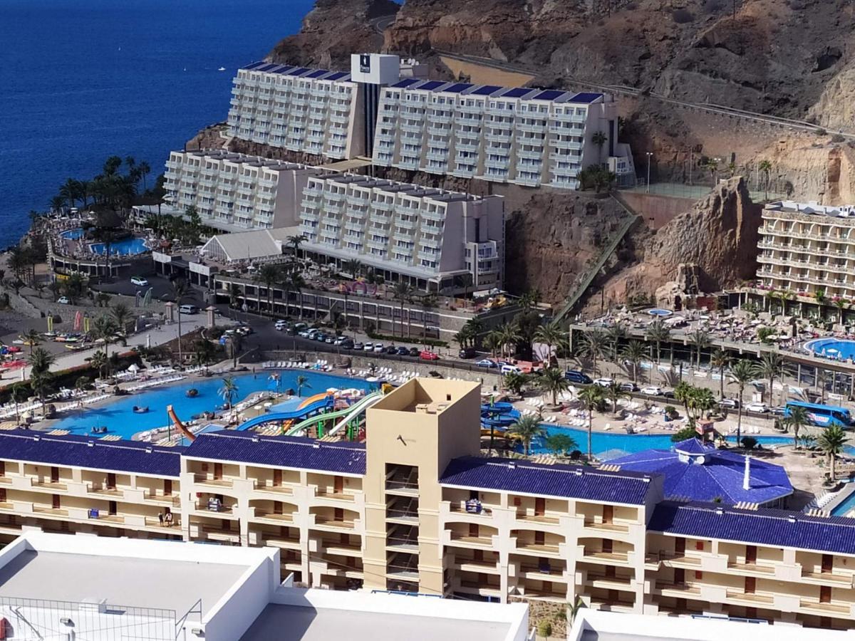 Ocean View Apartment In Taurito, Mogan - Top Floor Exterior foto