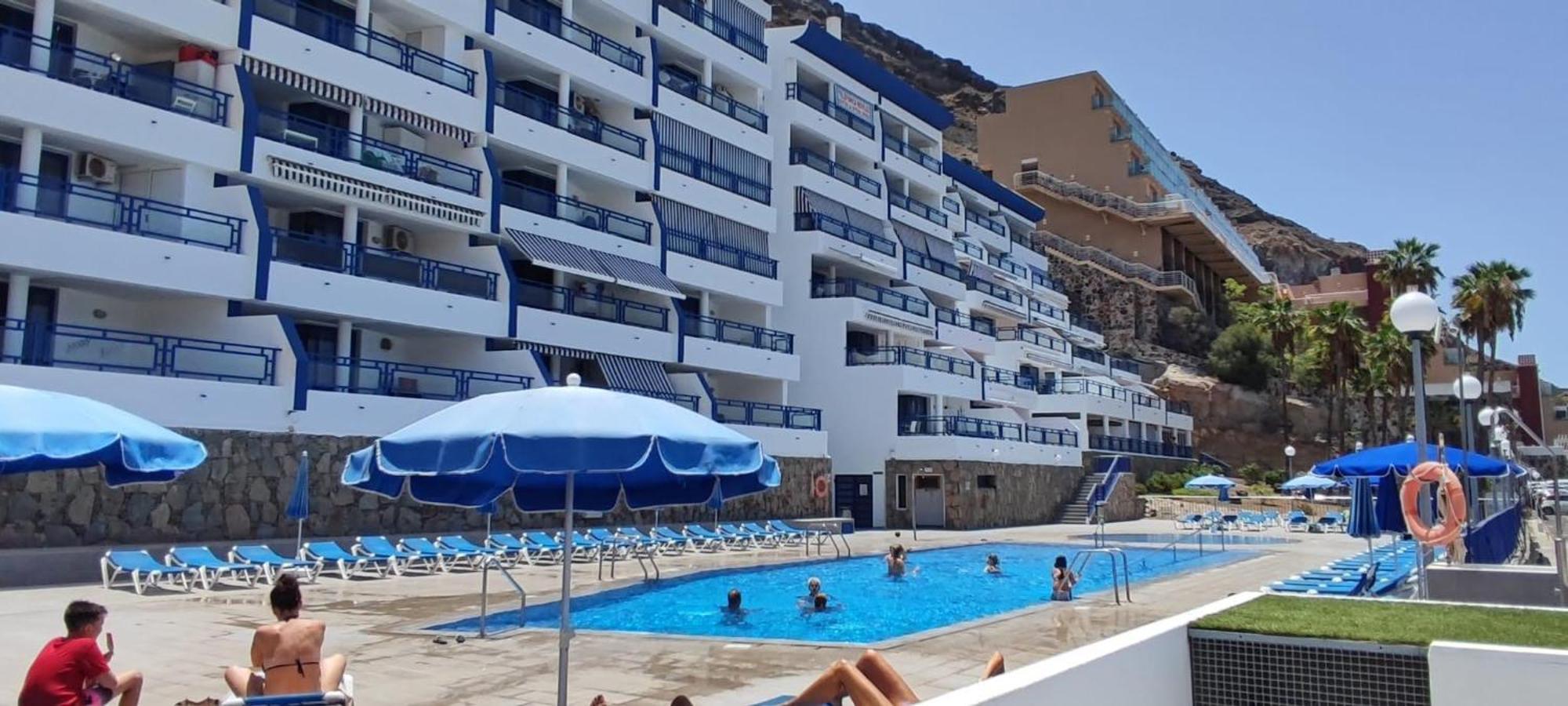 Ocean View Apartment In Taurito, Mogan - Top Floor Exterior foto